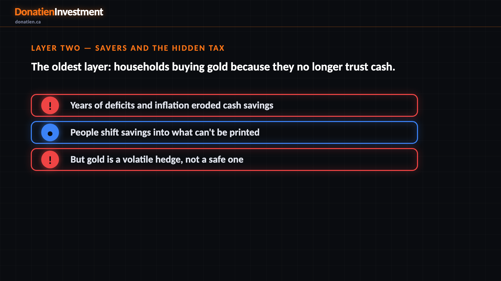 Layer two — savers and the hidden tax
