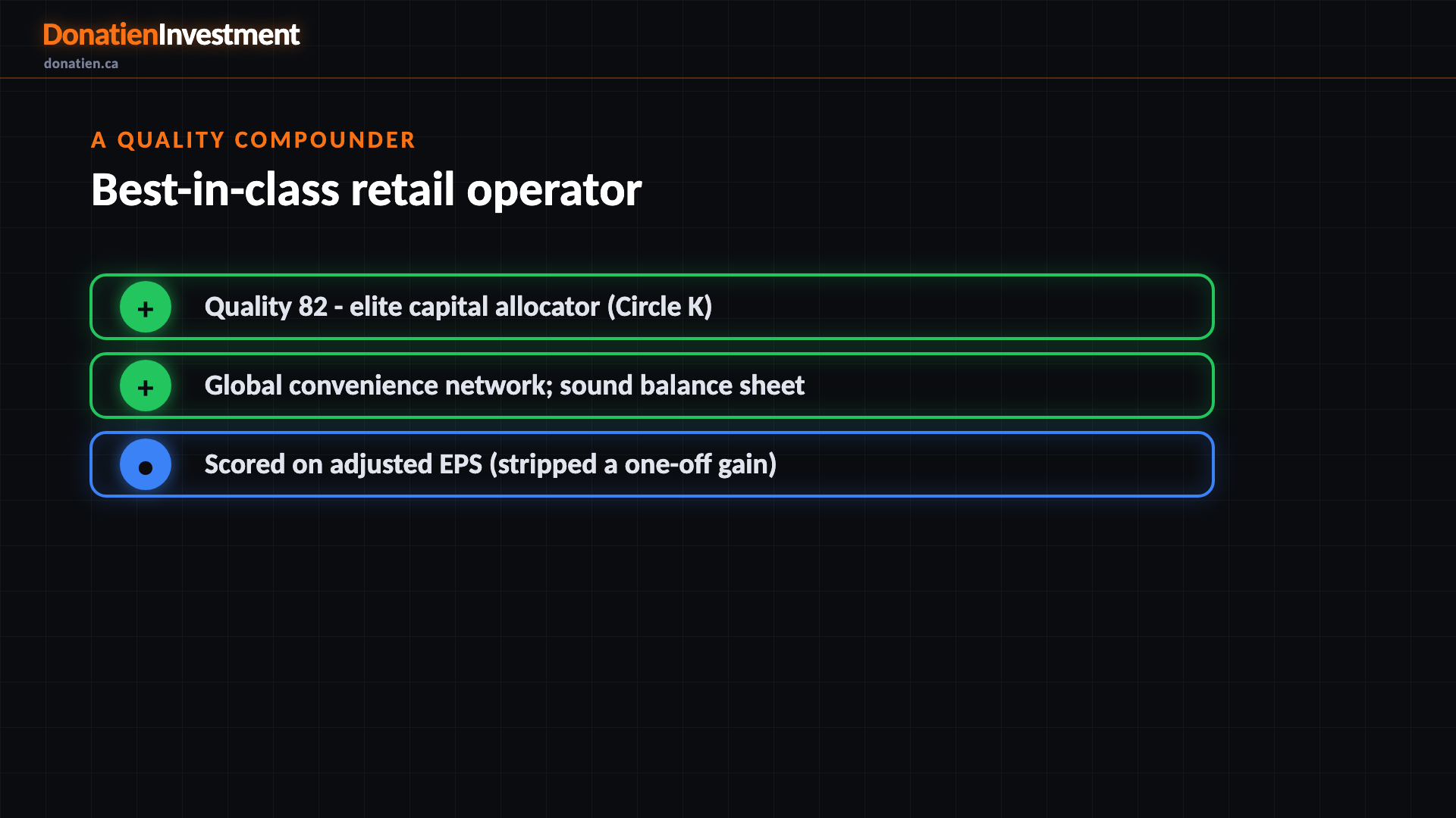A quality compounder