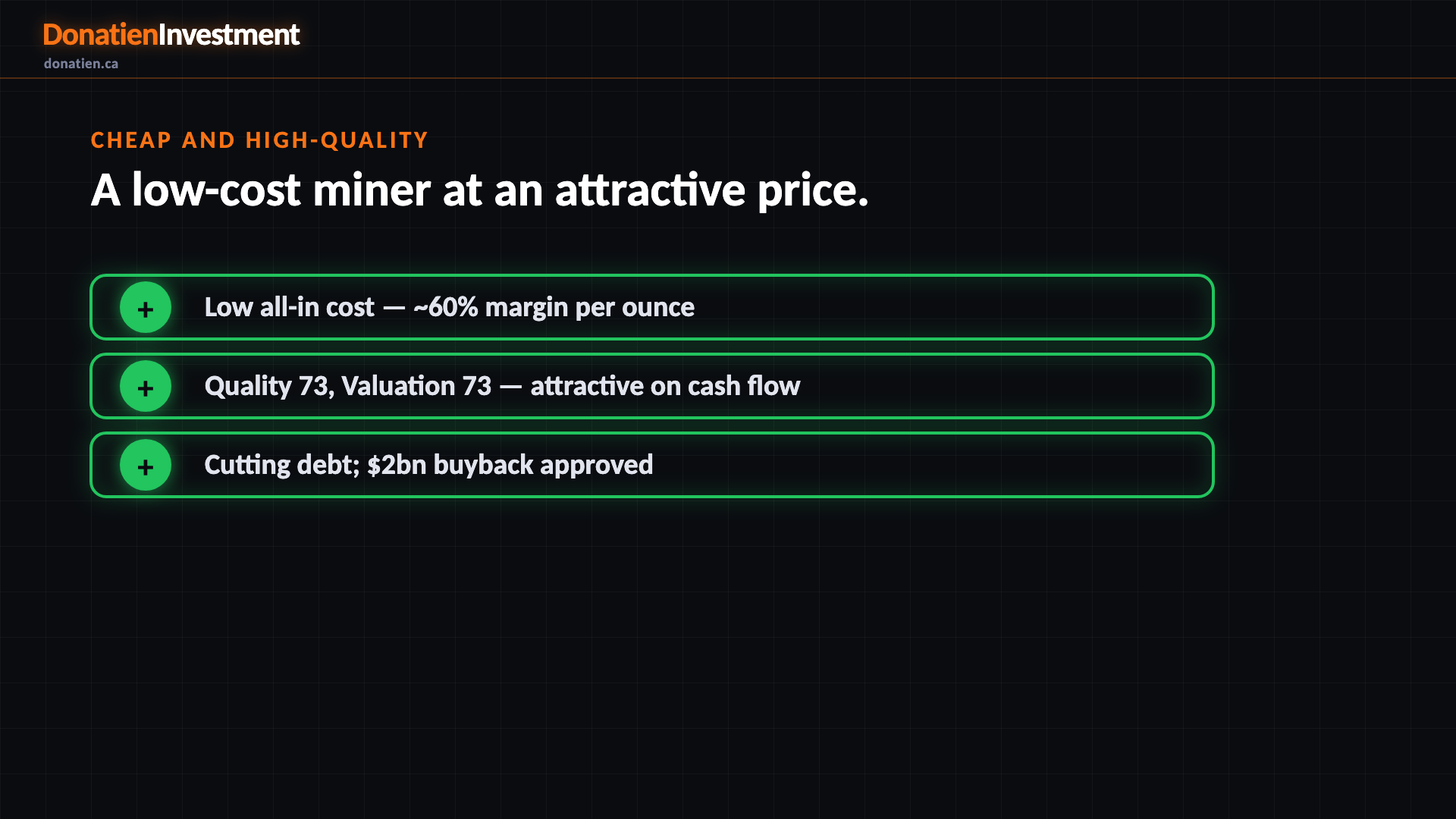 Cheap and high-quality