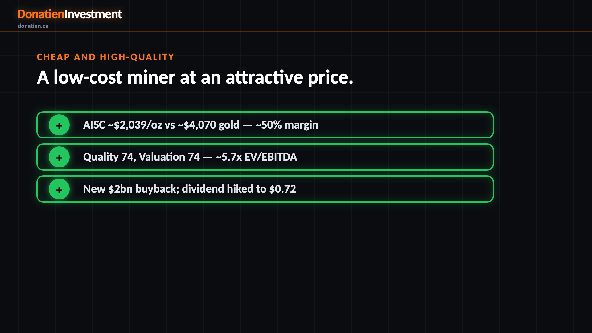 Cheap and high-quality