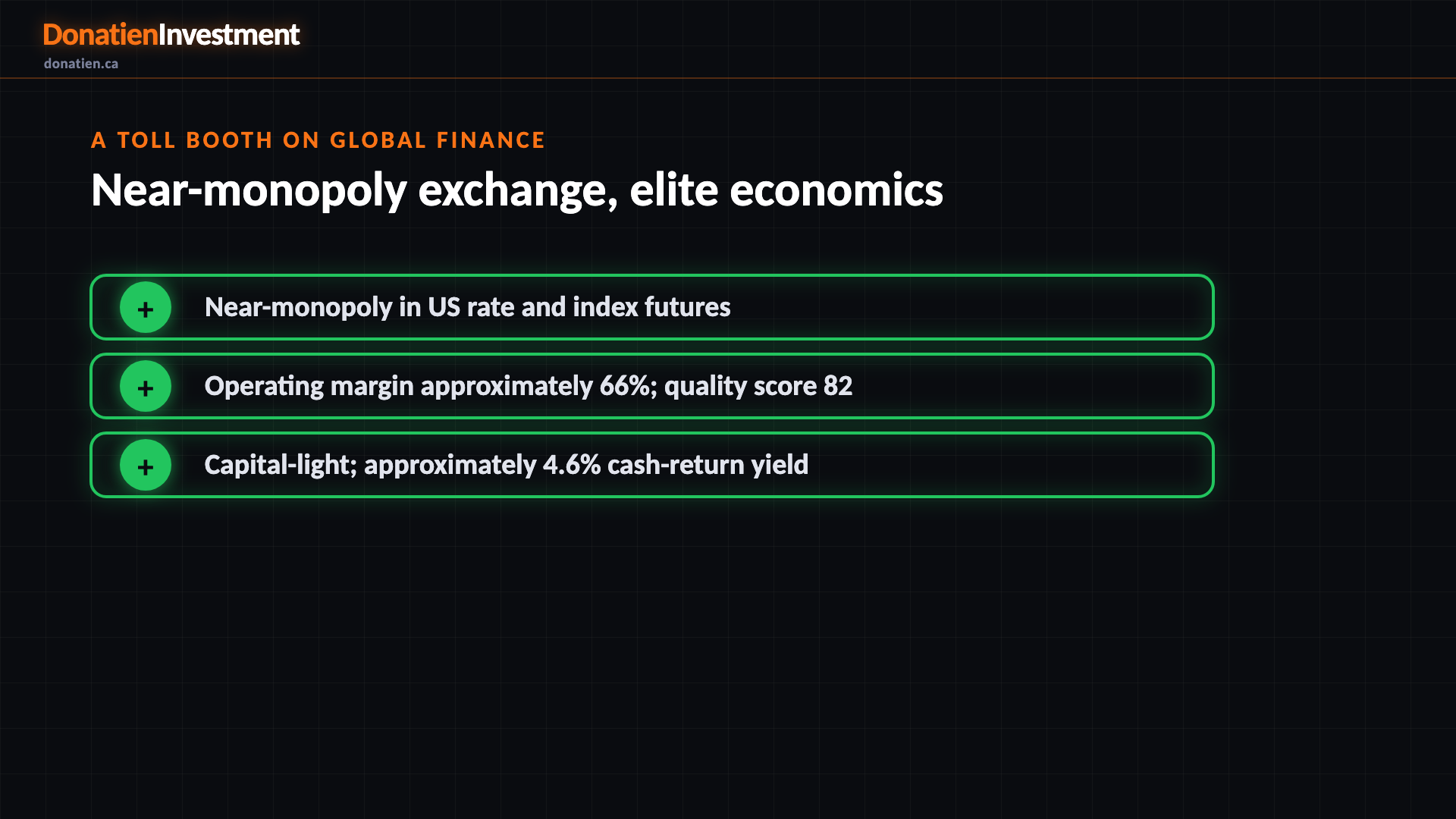 A toll booth on global finance