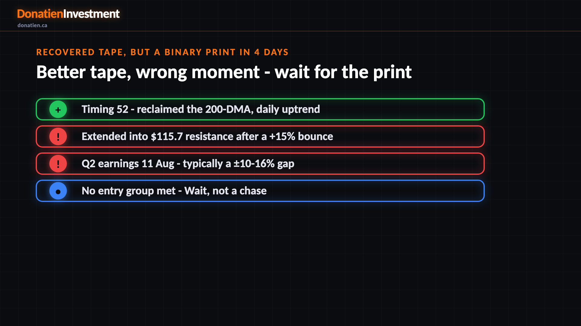 Recovered tape, but a binary print in 4 days
