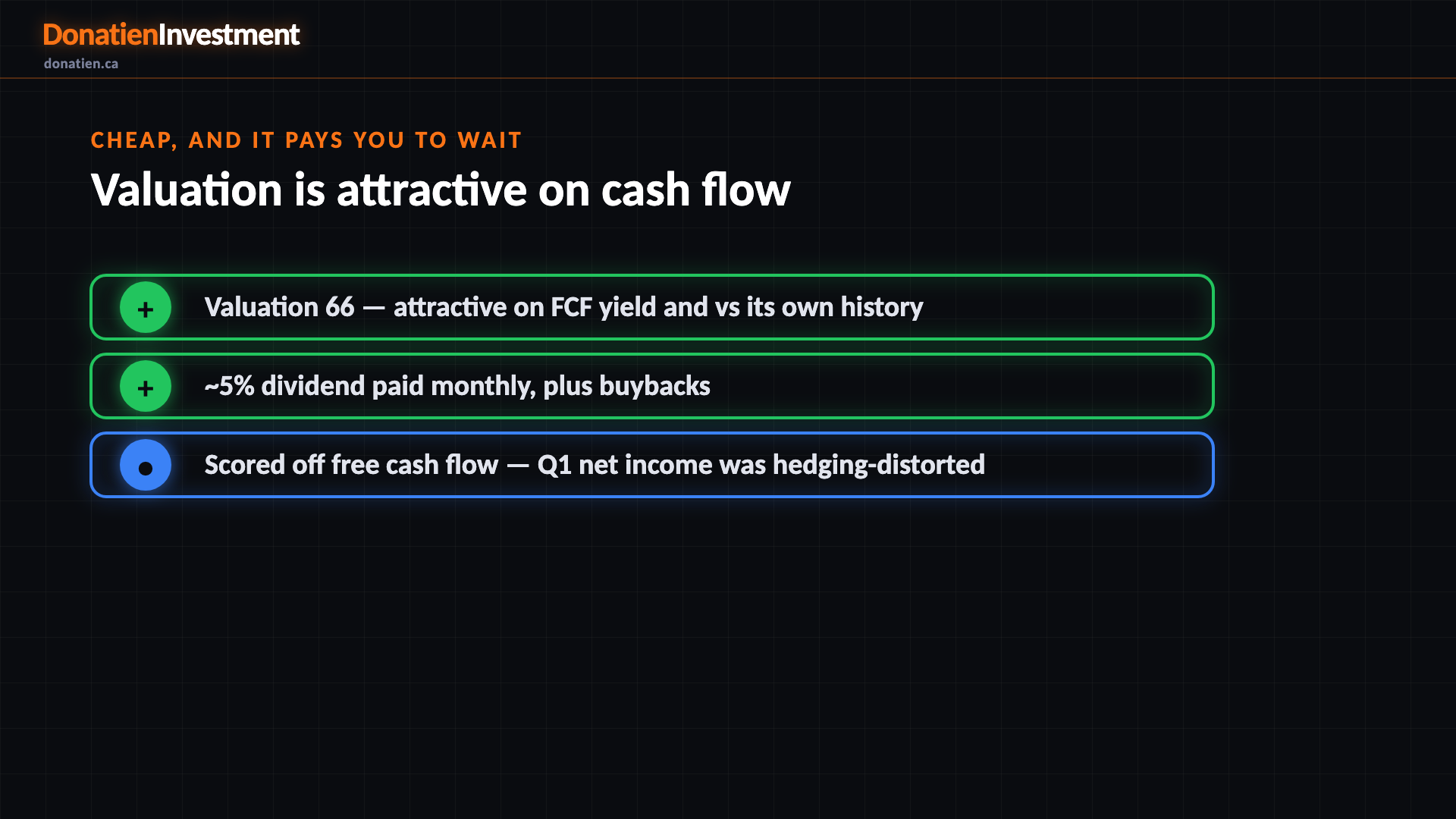Cheap, and it pays you to wait