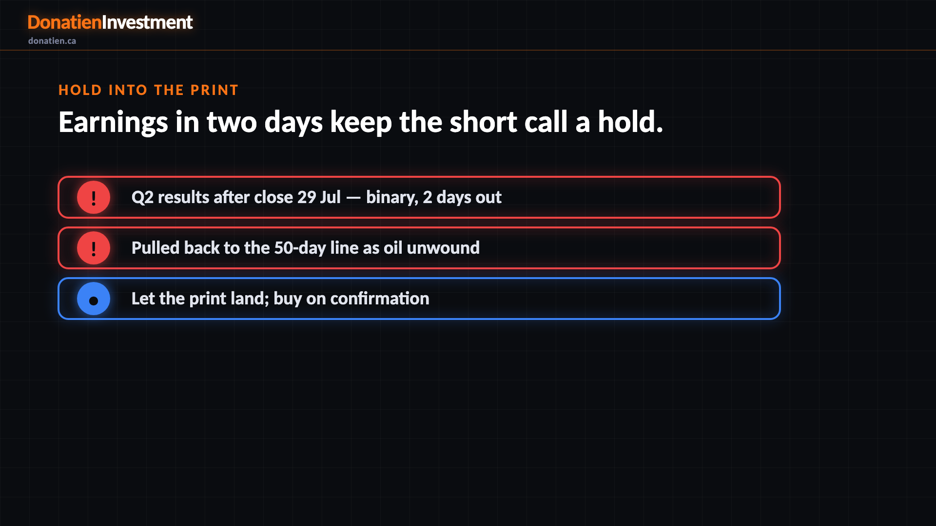Hold into the print